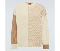 Alanui Pullover The Talking Glacier aus Wolle