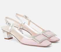 Slingback-Pumps Belle Vivier aus Lackleder