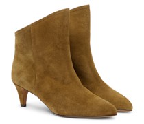 Ankle Boots Dripi aus Veloursleder