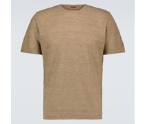 T-Shirt Astor aus Leinen und Baumwolle