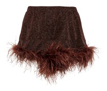 Oseree High-Rise Shorts Lumiere Plumage