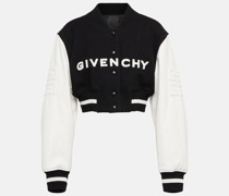 Givenchy Cropped-Collegejacke