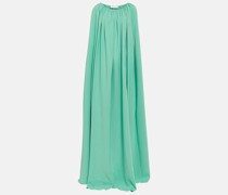 Oscar de la Renta Robe aus einem Seidengemisch