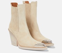 Ankle Boots El Dorado aus Veloursleder