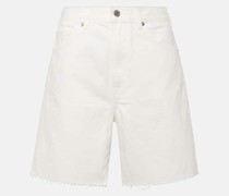 High-Rise Jeansshorts Russel