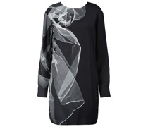 Dries Van Noten Bedrucktes Minikleid aus Crepe
