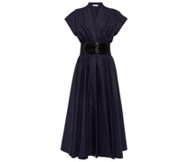 Midikleid aus Baumwollpopeline