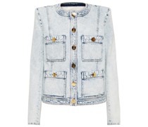 Balmain Blazer aus Denim