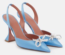 Slingback-Pumps Rosie aus Satin