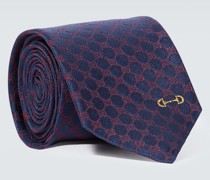 Gucci Krawatte GG aus Seiden-Jacquard