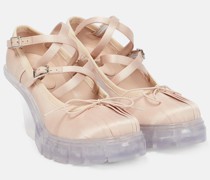 Simone Rocha Plateau-Pumps mit Satin