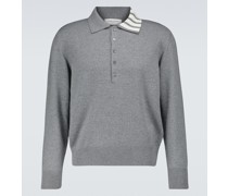 Polopullover 4-Bar aus Wolle