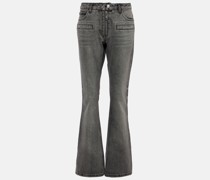 Courreges Low-Rise Straight Jeans