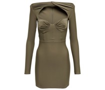 Alex Perry Minikleid Barett aus Jersey