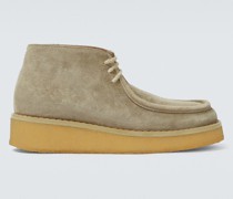 Maison Margiela Ankle Boots aus Veloursleder