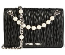 Miu Miu Schultertasche aus Matelasse-Leder