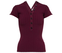 Proenza Schouler White Label Top aus Rippstrick