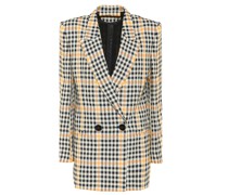 Petar Petrov Karierter Blazer Jina aus Leinen