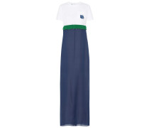 Maxikleid aus Crêpe