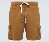 Cargo-Shorts aus Baumwoll-Jersey