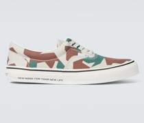 Undercover Sneakers Camouflage aus Canvas