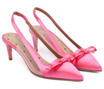 RED(V) Slingback-Pumps Sandie aus Satin