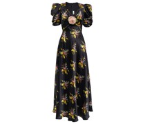 Rodarte Maxikleid Tracy aus Seidensatin