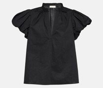 Top Evelyn aus Baumwollpopeline
