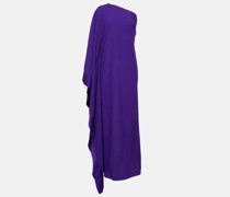 One-Shoulder-Robe Betsy aus Crepe