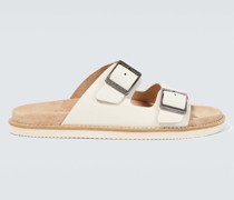 Brunello Cucinelli Sandalen aus Leder