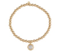 Sydney Evan Armband Sunflower aus 14kt Gelbgold mit Diamanten
