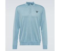 Prada Polopullover mit Logo