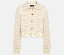 Alanui Cardigan Daisy aus Baumwolle