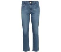 Mid-Rise Straight Jeans Adele