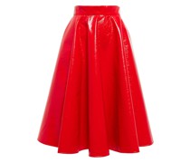 Dolce&Gabbana Midirock aus Lederimitat