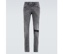 Dolce&Gabbana Distressed Slim Jeans