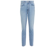 SLVRLAKE High-Rise Slim Cropped Jeans Beatnik