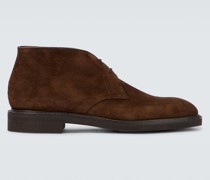 John Lobb Desert Boots Heywood aus Veloursleder