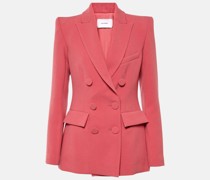 Blazer aus Crepe