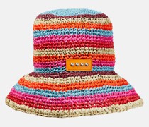 Etro Hut aus Raffiabast
