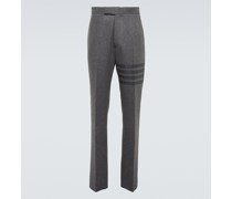 Thom Browne Hose 4-Bar aus Wolle und Kaschmir