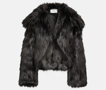 Ami Paris Jacke aus Faux Fur