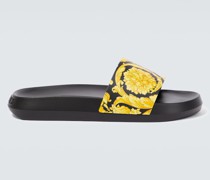 Versace Bedruckte Pantoletten
