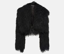 David Koma Jacke aus Shearling