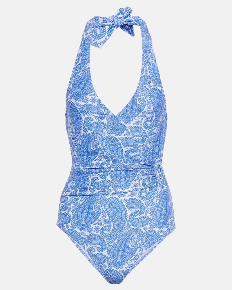 Heidi Klein Damen Heidi Klein Bedruckter Badeanzug Cap Mala