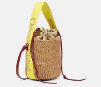 Chloe Bucket-Bag Woody Small mit Leder