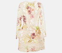 Monique Lhuillier Minikleid aus Spitze