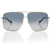 Gucci Eckige Sonnenbrille