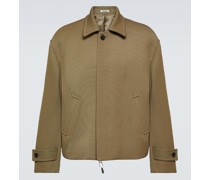 Auralee Blouson Carsey aus Wolle