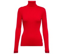 Rollkragenpullover Mira aus Rippstrick